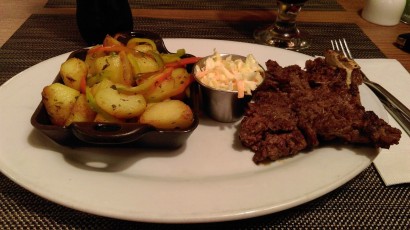 Steak and Roasted Potatoes